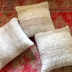 Faux Fur Pillows Pier 1